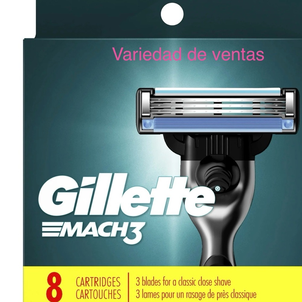 Gillette Mach3 Razor Cartridges